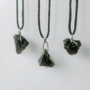 Colgante de Plata y Shungita Elite.